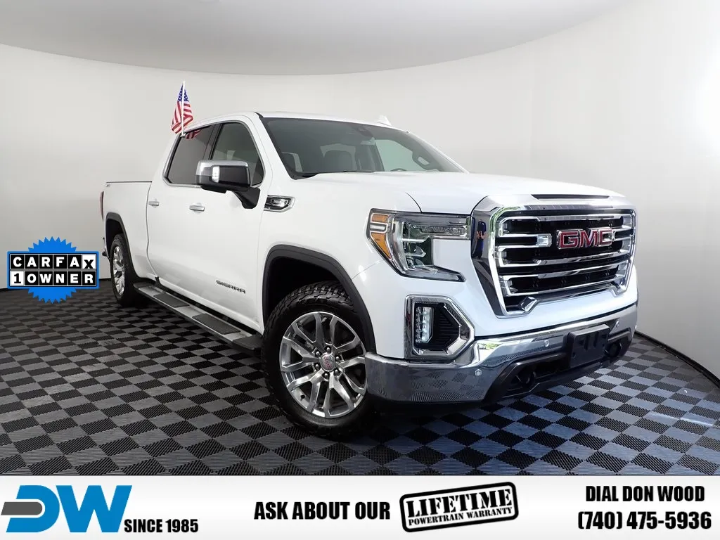 White 2020 GMC Sierra 1500 SLT for sale in Logan, OH