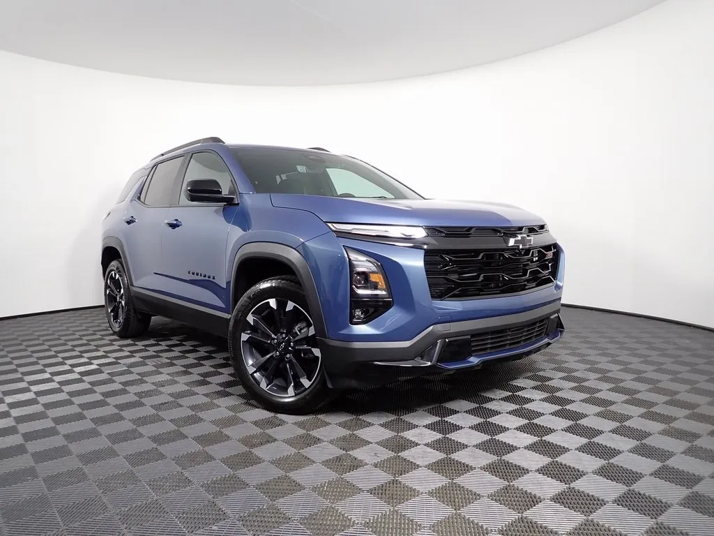 Blue 2026 Chevrolet Equinox RS for sale in Logan, OH