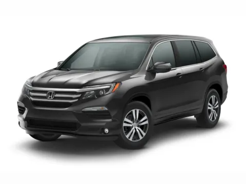 Red 2016 Honda Pilot EX-L for sale in Logan, OH