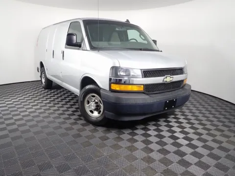 Silver 2018 Chevrolet Express 2500 Work Van for sale in Logan, OH
