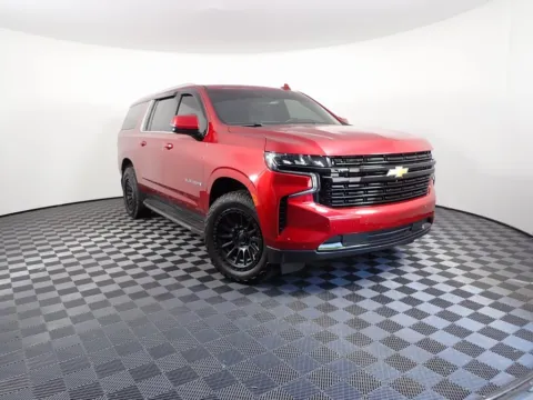 Red 2024 Chevrolet Suburban LT for sale in Logan, OH