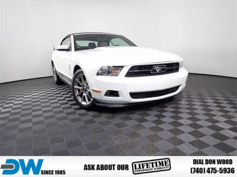White 2011 Ford Mustang V6 Premium for sale in Logan, OH