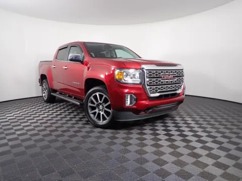 Red 2021 GMC Canyon Denali for sale in Logan, OH