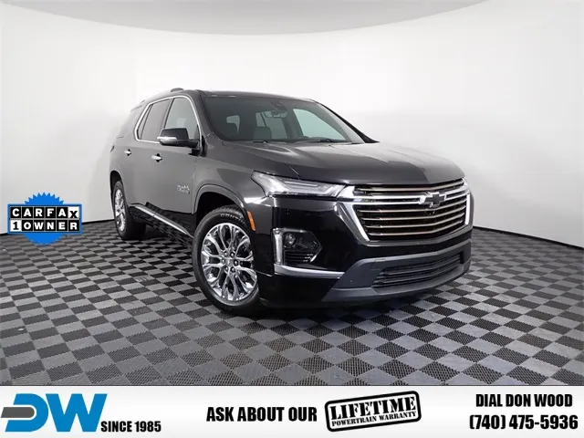Black 2022 Chevrolet Traverse High Country for sale in Logan, OH