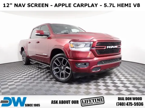 Red 2019 Ram 1500 Laramie for sale in Logan, OH
