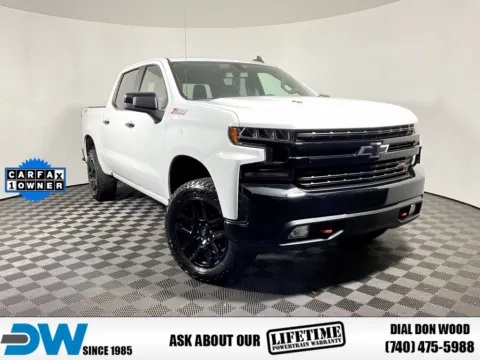 White 2021 Chevrolet Silverado 1500 LT Trail Boss for sale in Logan, OH