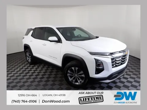 White 2025 Chevrolet Equinox LT for sale in Logan, OH