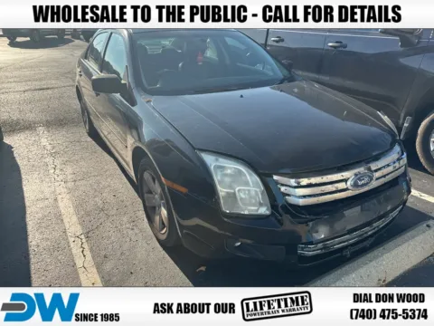 Black 2007 Ford Fusion SE for sale in Logan, OH