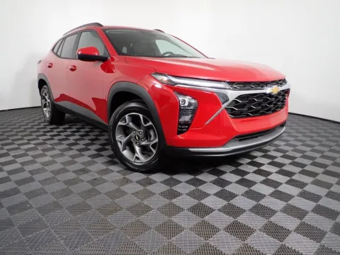 Red 2026 Chevrolet Trax LT for sale in Logan, OH