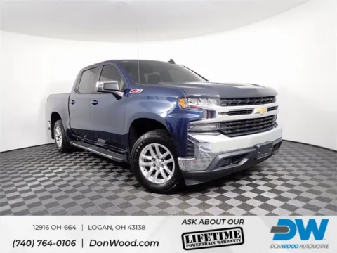 Blue 2019 Chevrolet Silverado 1500 LT for sale in Logan, OH