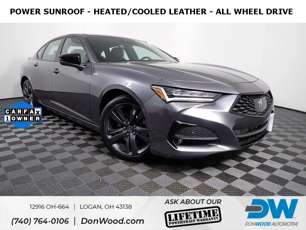Gray 2023 Acura TLX A-Spec Package for sale in Logan, OH