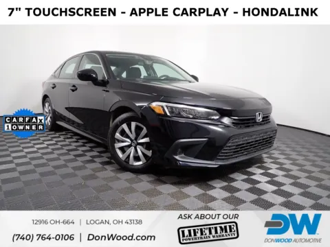 Gray 2022 Honda Civic LX for sale in Logan, OH