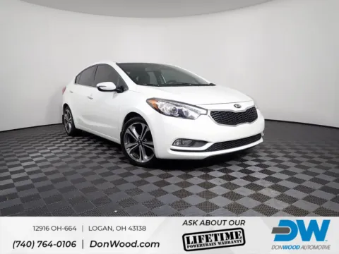 White 2016 Kia Forte EX for sale in Logan, OH