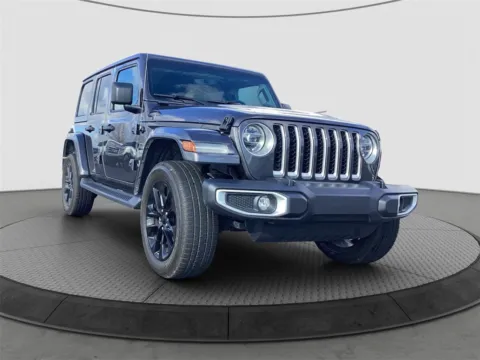 Gray 2021 Jeep Wrangler Unlimited Sahara 4xe for sale in Logan, OH