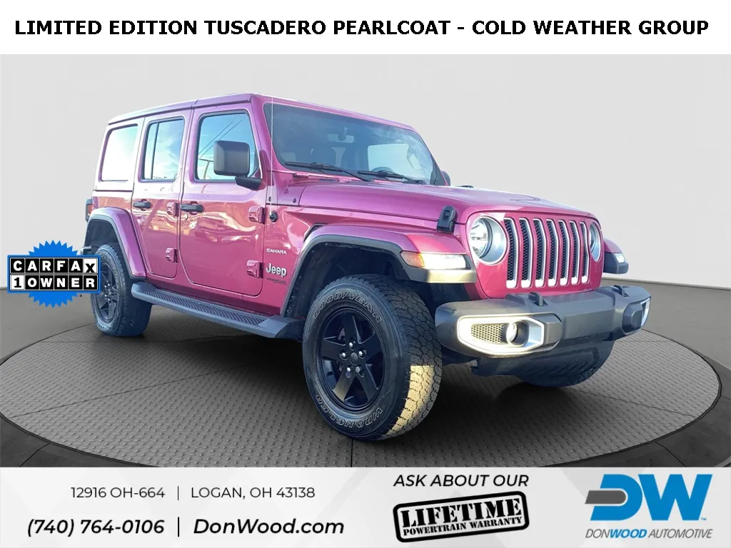 2022 Jeep Wrangler Unlimited Sahara for sale in Logan, OH