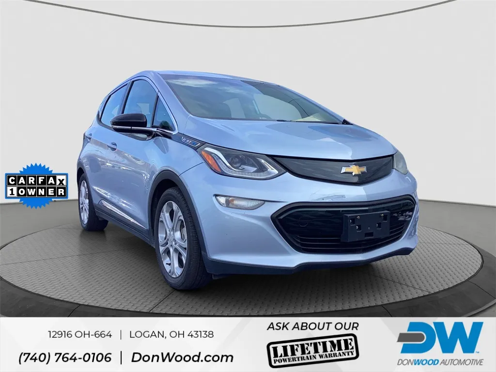 Blue 2017 Chevrolet Bolt EV LT for sale in Logan, OH