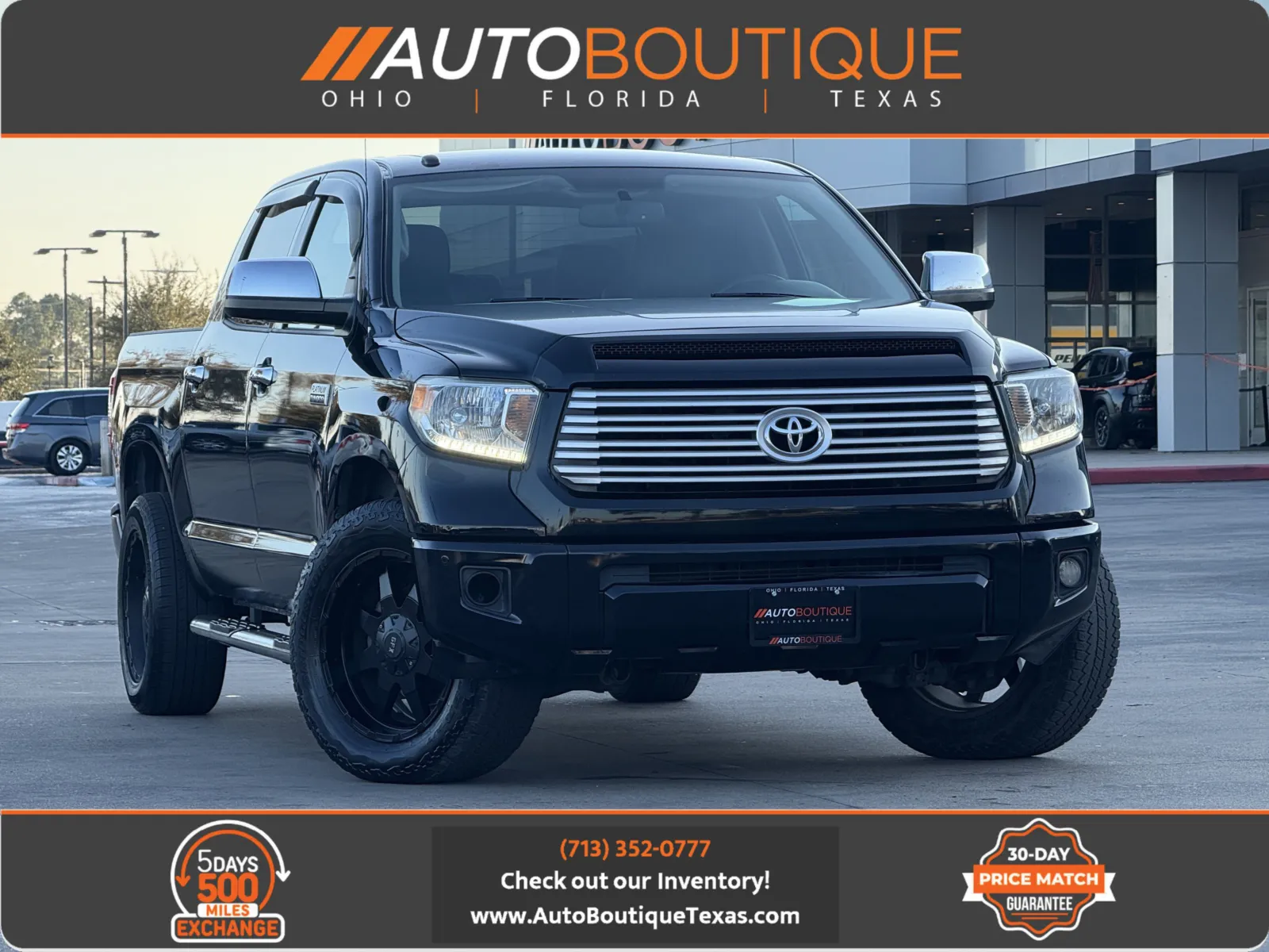 Used 2014 Toyota Tundra Platinum for sale in Alvin, TX at Auto