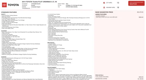 More photos of 2014 Toyota Tundra Platinum at Auto Boutique Texas, TX