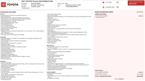 More photos of 2021 Toyota Tacoma SR at Auto Boutique Texas, TX