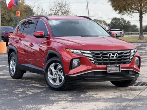 Red 2022 HYUNDAI TUCSON SEL for sale in Alvin, TX