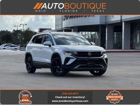 White 2022 Volkswagen Taos SE for sale in Alvin, TX