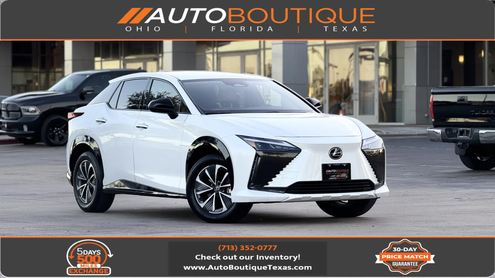 Used 2025 Lexus RZ 300e for sale in Alvin, TX at Auto Boutique