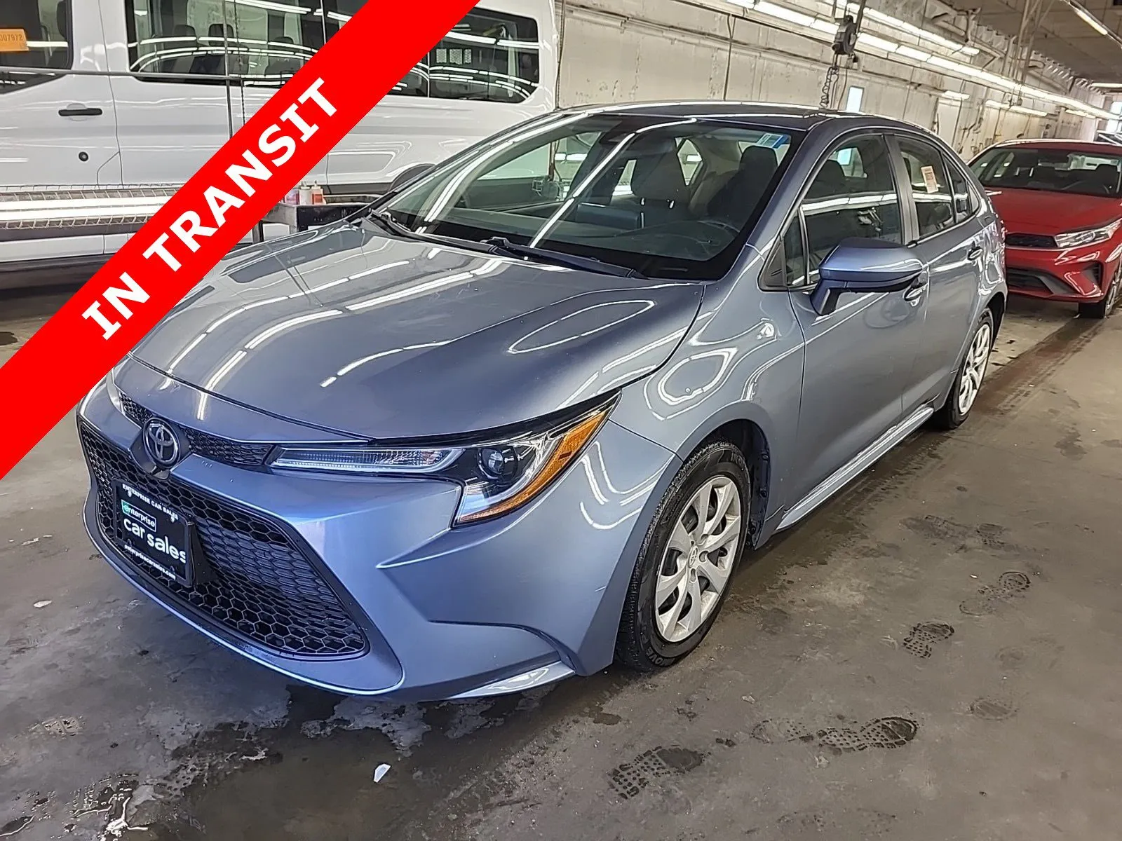 Gray 2021 Toyota Corolla LE for sale in Alvin, TX