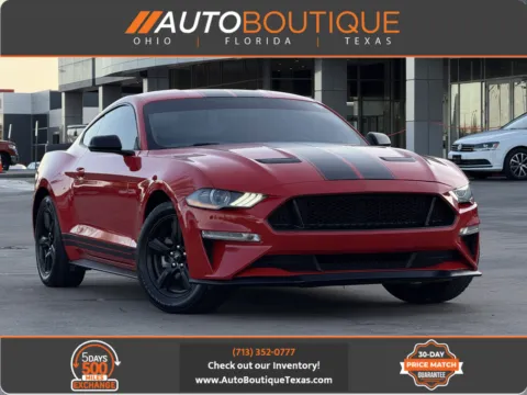 Red 2020 Ford Mustang EcoBoost for sale in Alvin, TX