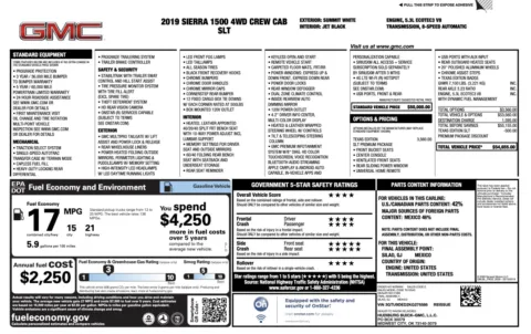 Photos of 2019 GMC Sierra 1500 SLT for sale in Alvin, TX at Auto Boutique Texas