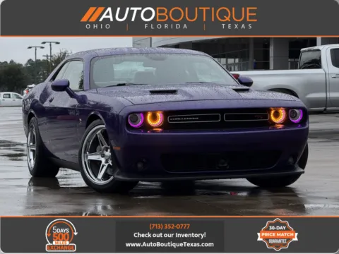 Purple 2016 DODGE CHALLENGER R/T Scat Pack for sale in Alvin, TX