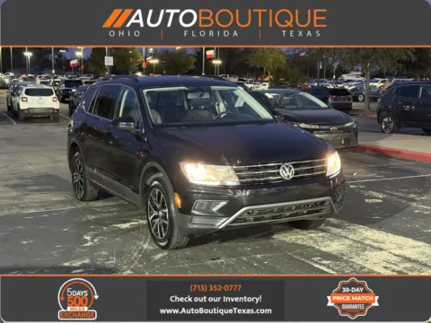 Black 2021 Volkswagen Tiguan SE for sale in Alvin, TX
