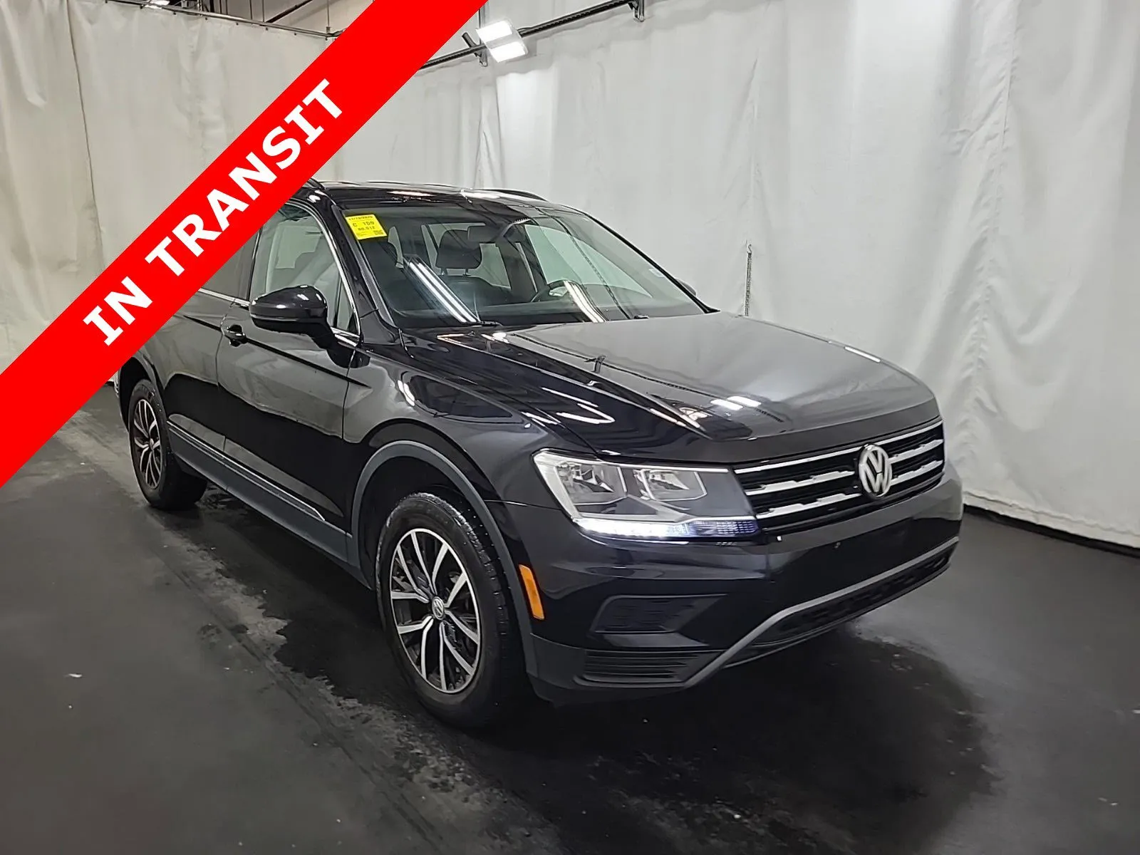 Black 2021 Volkswagen Tiguan SE for sale in Alvin, TX