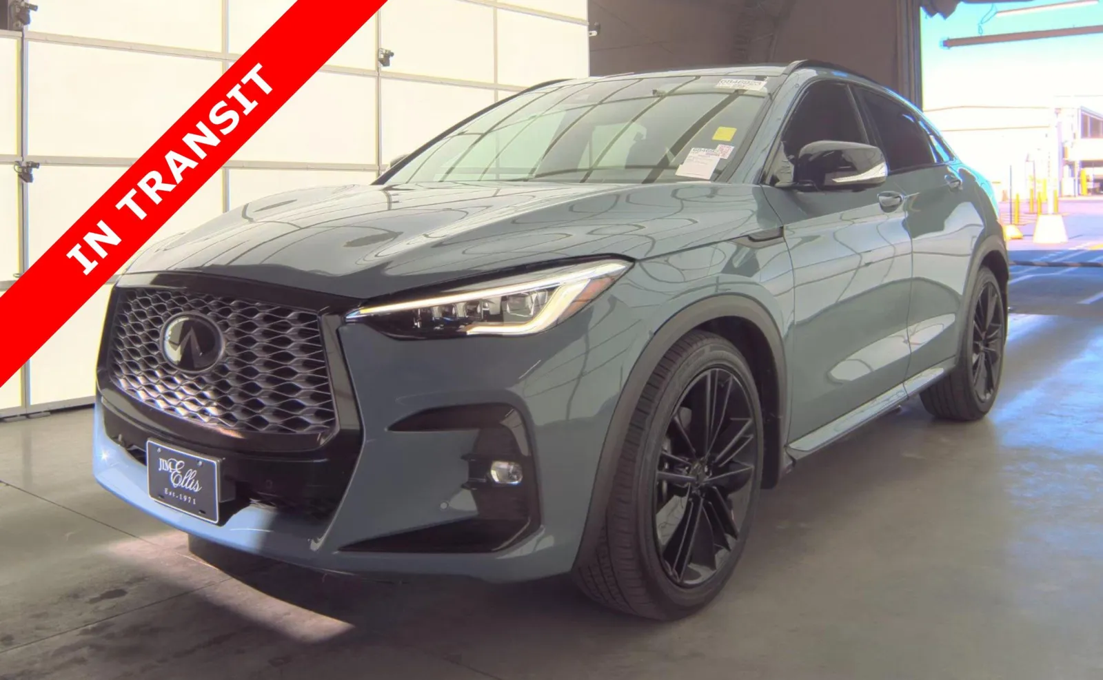 Gray 2022 INFINITI QX55 ESSENTIAL for sale in Alvin, TX