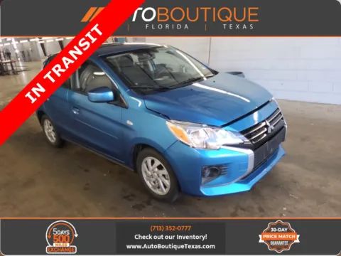 Blue 2022 Mitsubishi Mirage LE for sale in Alvin, TX