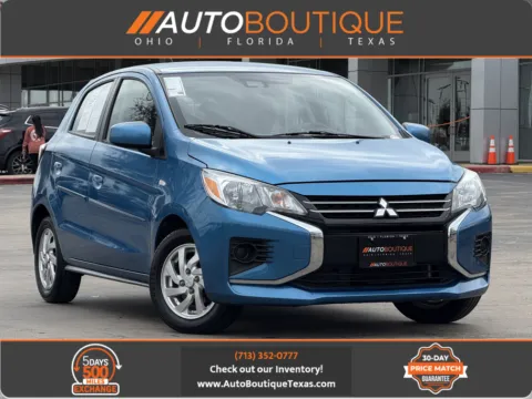 Blue 2022 Mitsubishi Mirage LE for sale in Alvin, TX