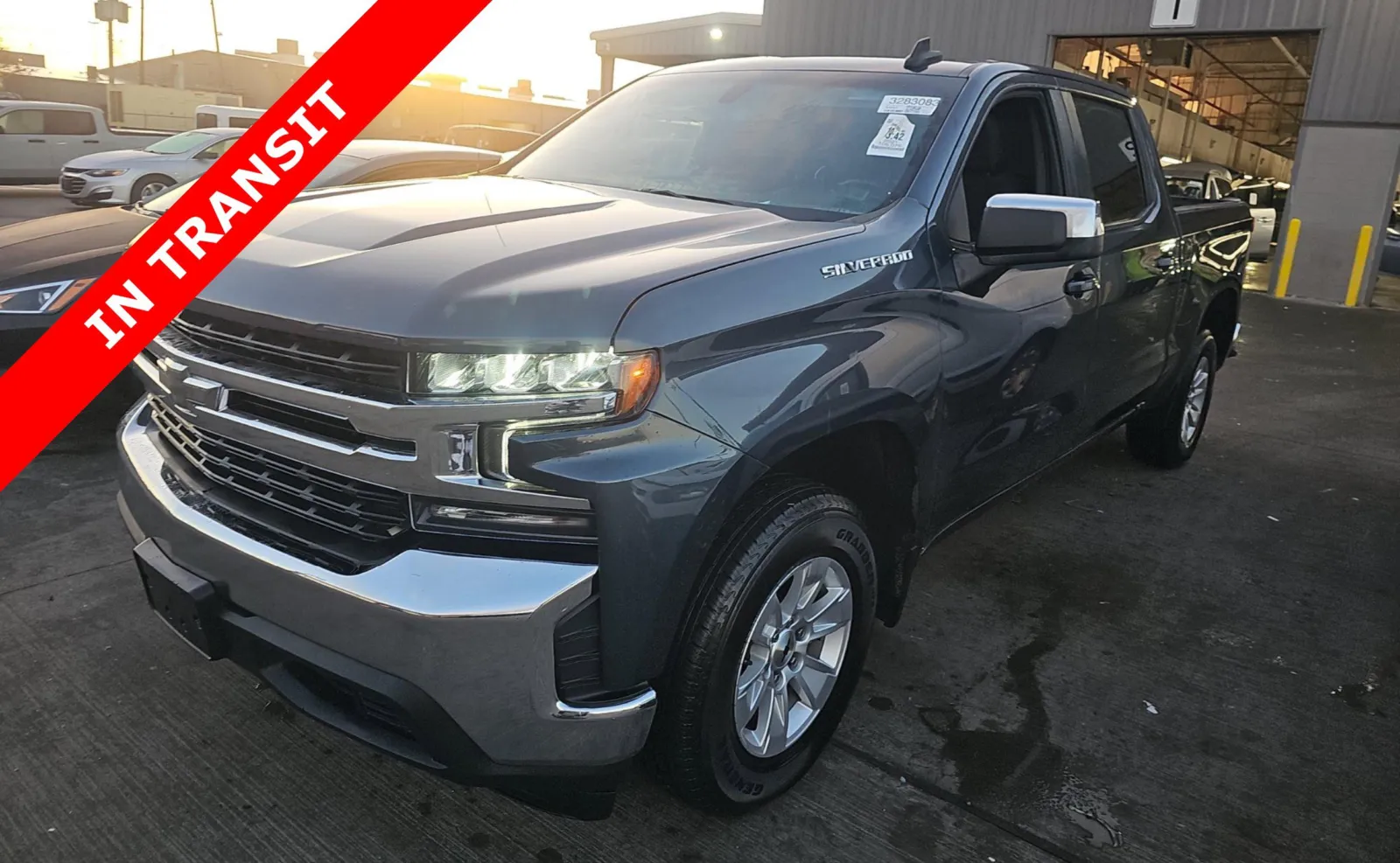 Gray 2021 Chevrolet Silverado 1500 LT for sale in Alvin, TX