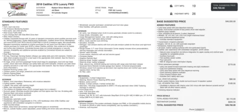 Photos of 2018 Cadillac XT5 Luxury FWD for sale in Alvin, TX at Auto Boutique Texas