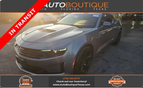 Gray 2020 Chevrolet Camaro LT1 for sale in Alvin, TX