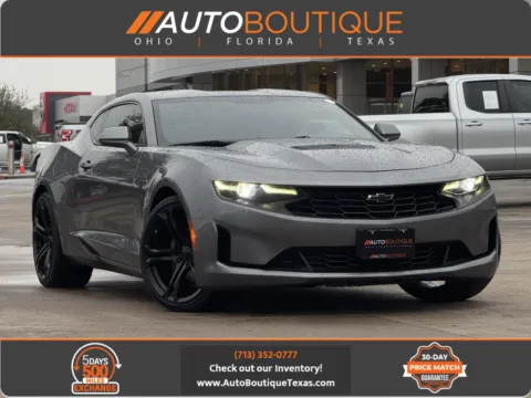 Gray 2020 Chevrolet Camaro LT1 for sale in Alvin, TX