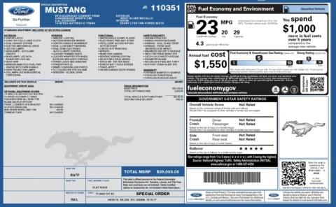 Photos of 2018 Ford Mustang EcoBoost Premium for sale in Alvin, TX at Auto Boutique Texas