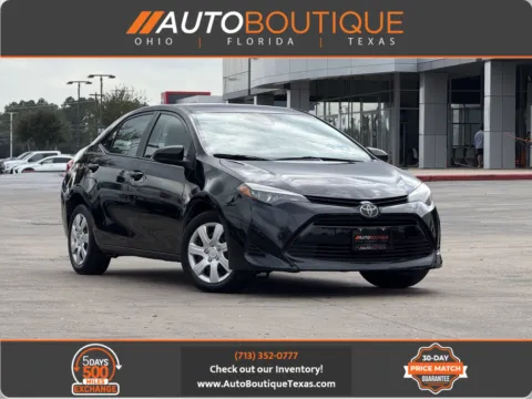 Black 2019 Toyota Corolla LE for sale in Alvin, TX