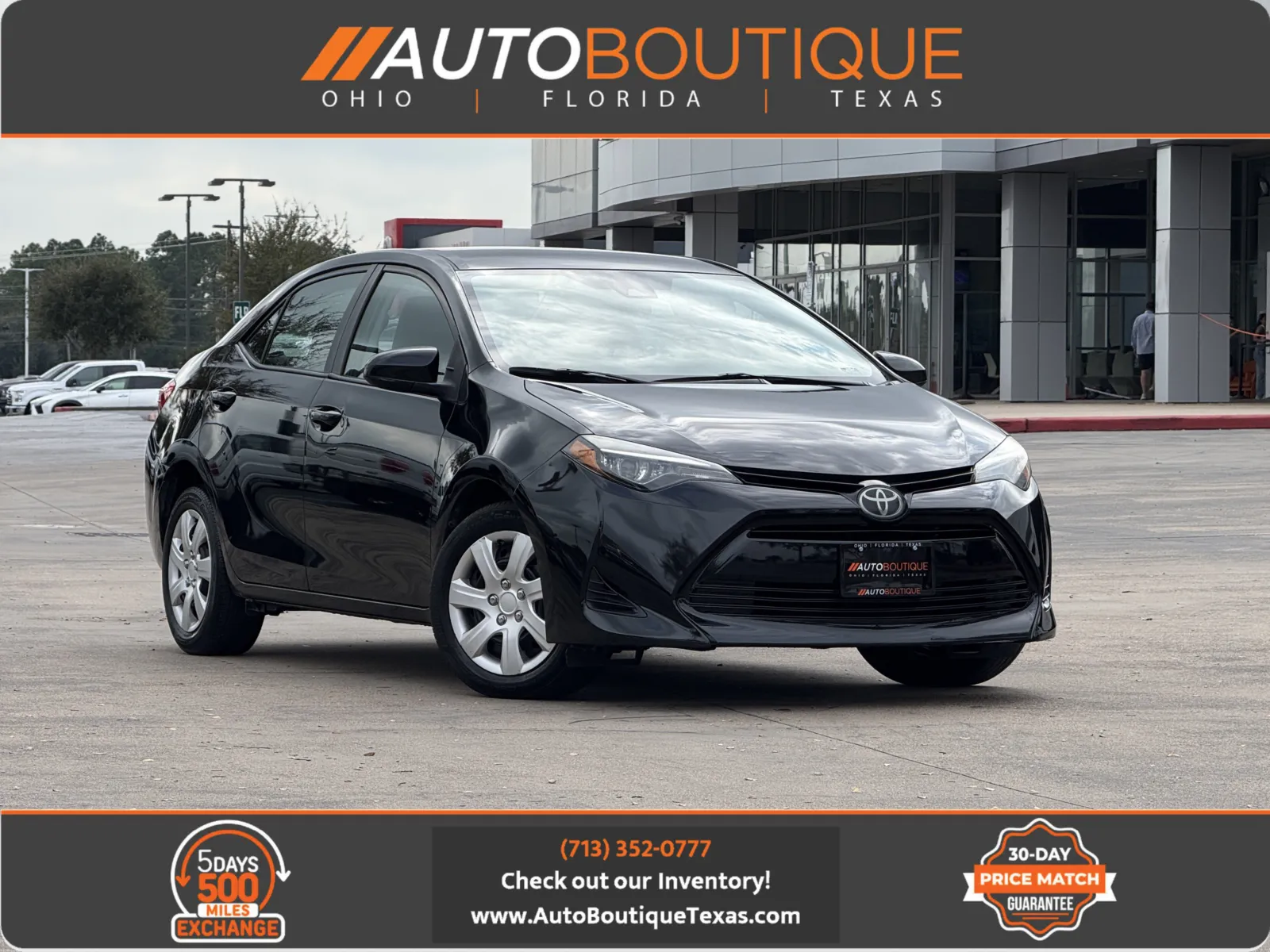 Black 2019 Toyota Corolla LE for sale in Alvin, TX