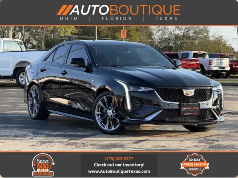 Black 2021 Cadillac CT4 Sport for sale in Alvin, TX