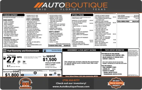 Black 2021 Cadillac CT4 Sport for sale in Alvin, TX