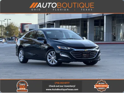 Black 2022 Chevrolet Malibu LT for sale in Alvin, TX