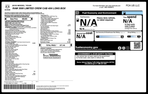 More photos of 2018 RAM 3500 LONGH Limited at Auto Boutique Texas, TX