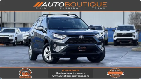 Gray 2021 Toyota RAV4 XLE for sale in Alvin, TX