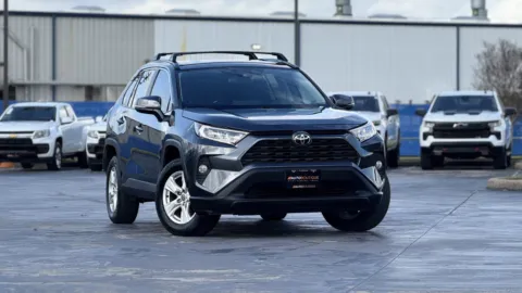 Gray 2021 Toyota RAV4 XLE for sale in Alvin, TX