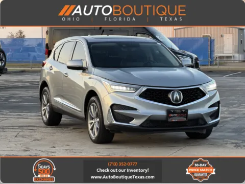 Silver 2019 Acura RDX w Technology Pkg for sale in Alvin, TX
