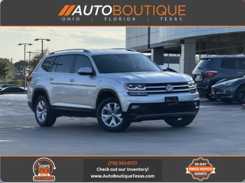 Silver 2018 Volkswagen Atlas 3.6L V6 SE for sale in Alvin, TX